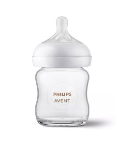 Natural Glass Baby Bottle 4oz