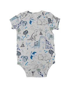Short Sleeve Bodysuit - Dinosaurs