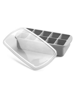 Silicone Baby Food Freezer Tray - Grey