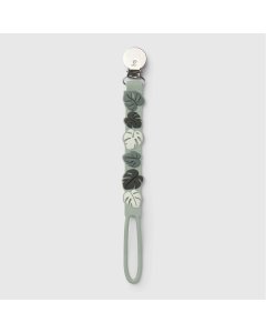 Silicone Pacifier Clip - Beadless Monstera