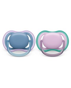 Ultra Air Pacifier 2 Pack - 6-18M - Hush/Lilac