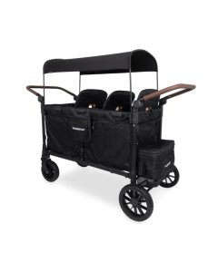 W6 Luxe PRO 6 Stroller Wagon - Black