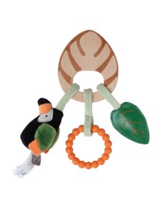 Wooden Rattle - Jungle