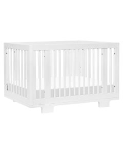 8 in 1 Convertible Crib with All Stages Conversion Kit - White