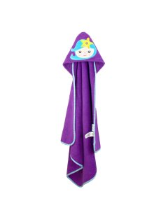 Baby Snow Terry Hooded Bath Towel - Mermaid