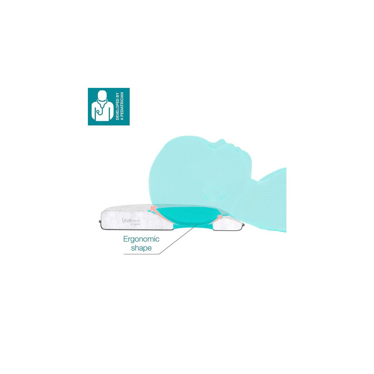 Babymoov Lovenest Pillow Smokey