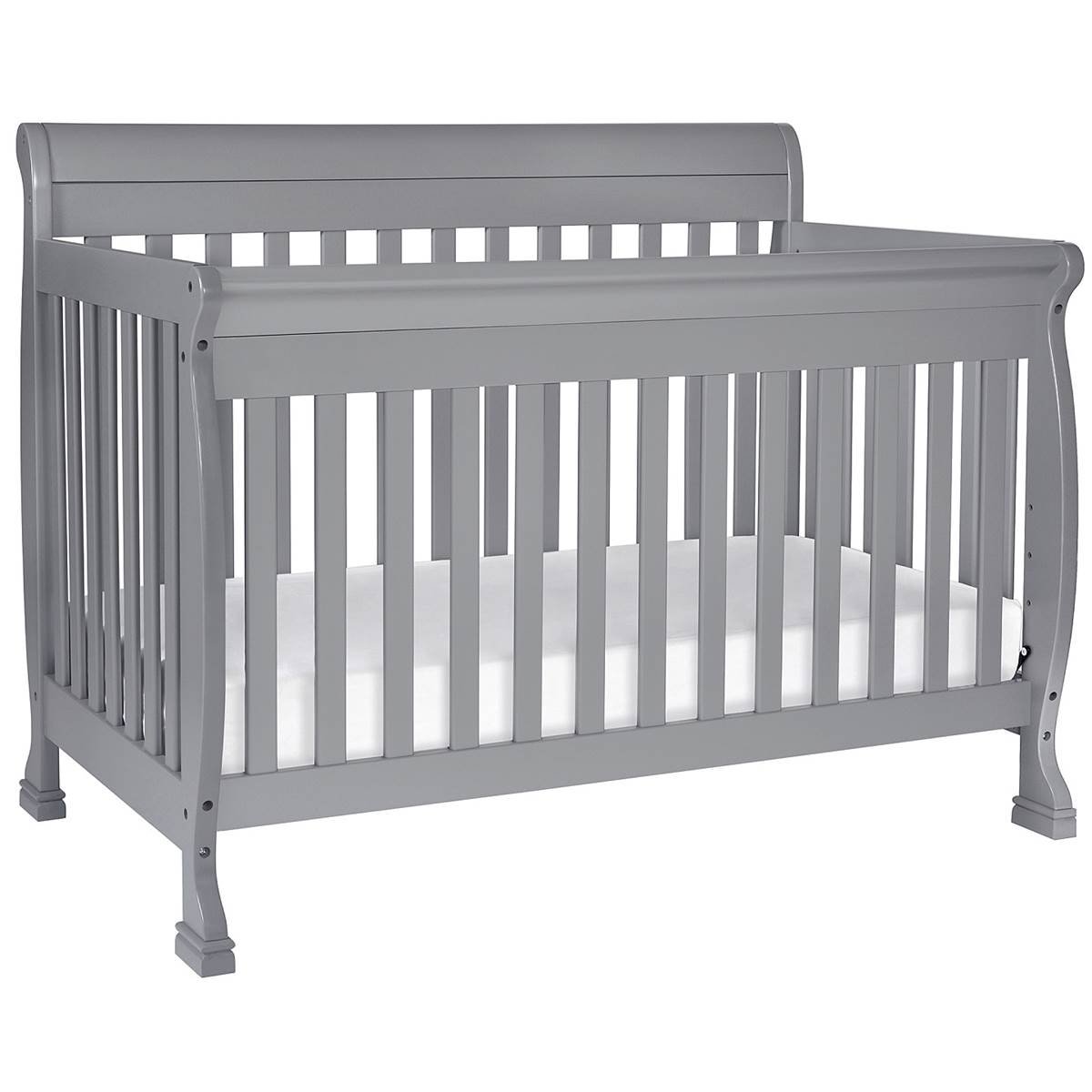 Kalani 4 In 1 Convertible Crib - Grey