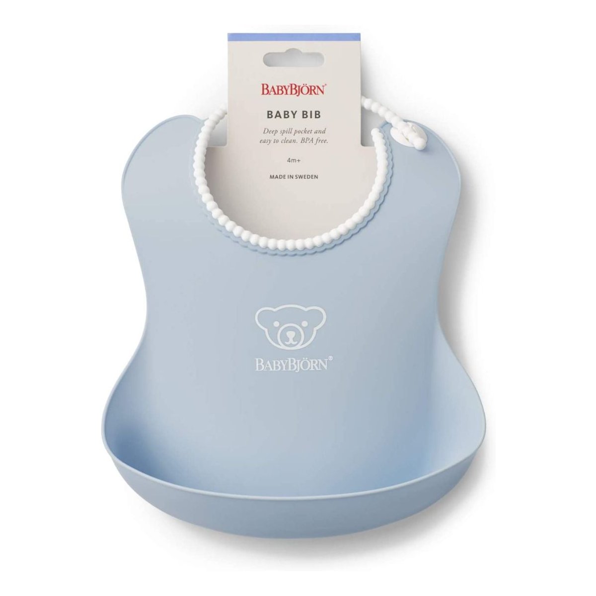 Baby Bib - Powder Blue
