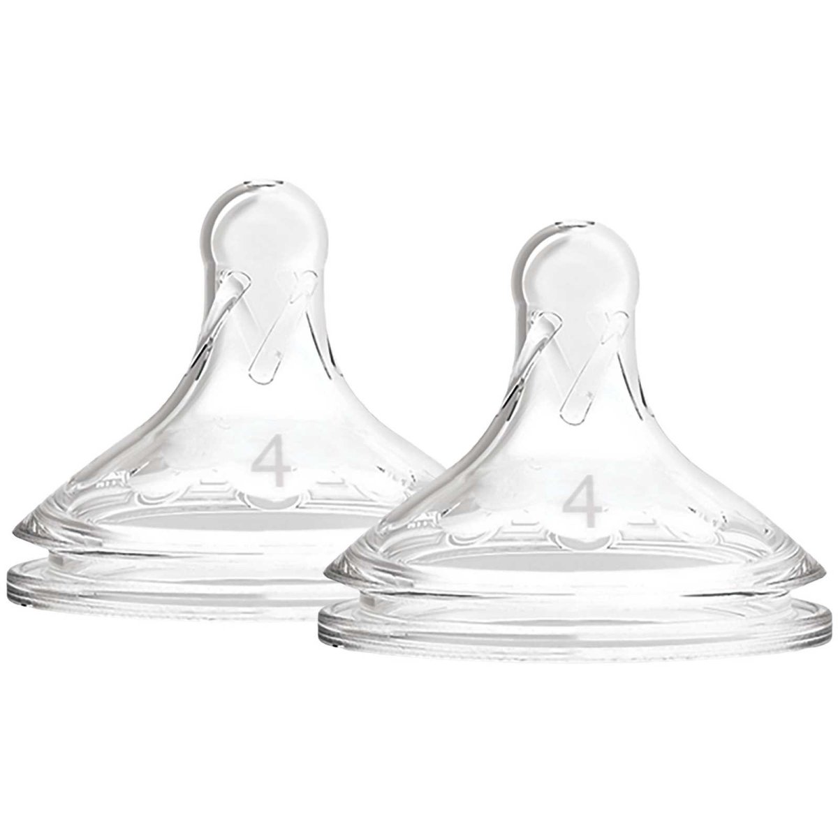 Options+ Wide Neck Level 4 Nipple 2 Pack