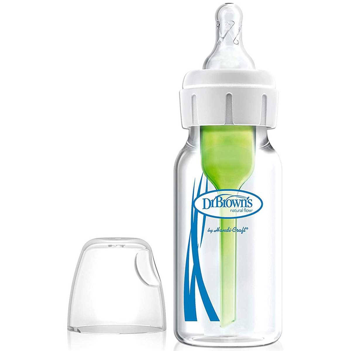 Options Narrow Neck Glass Bottle 4oz