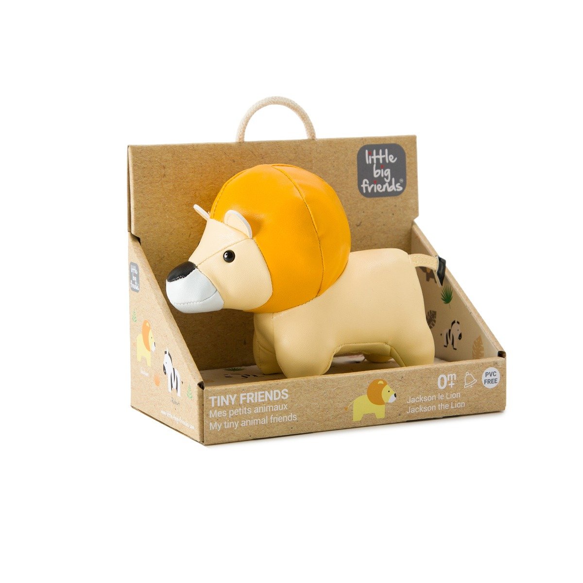 Tiny Friends (Rattle) - Jackson the Tiny Lion