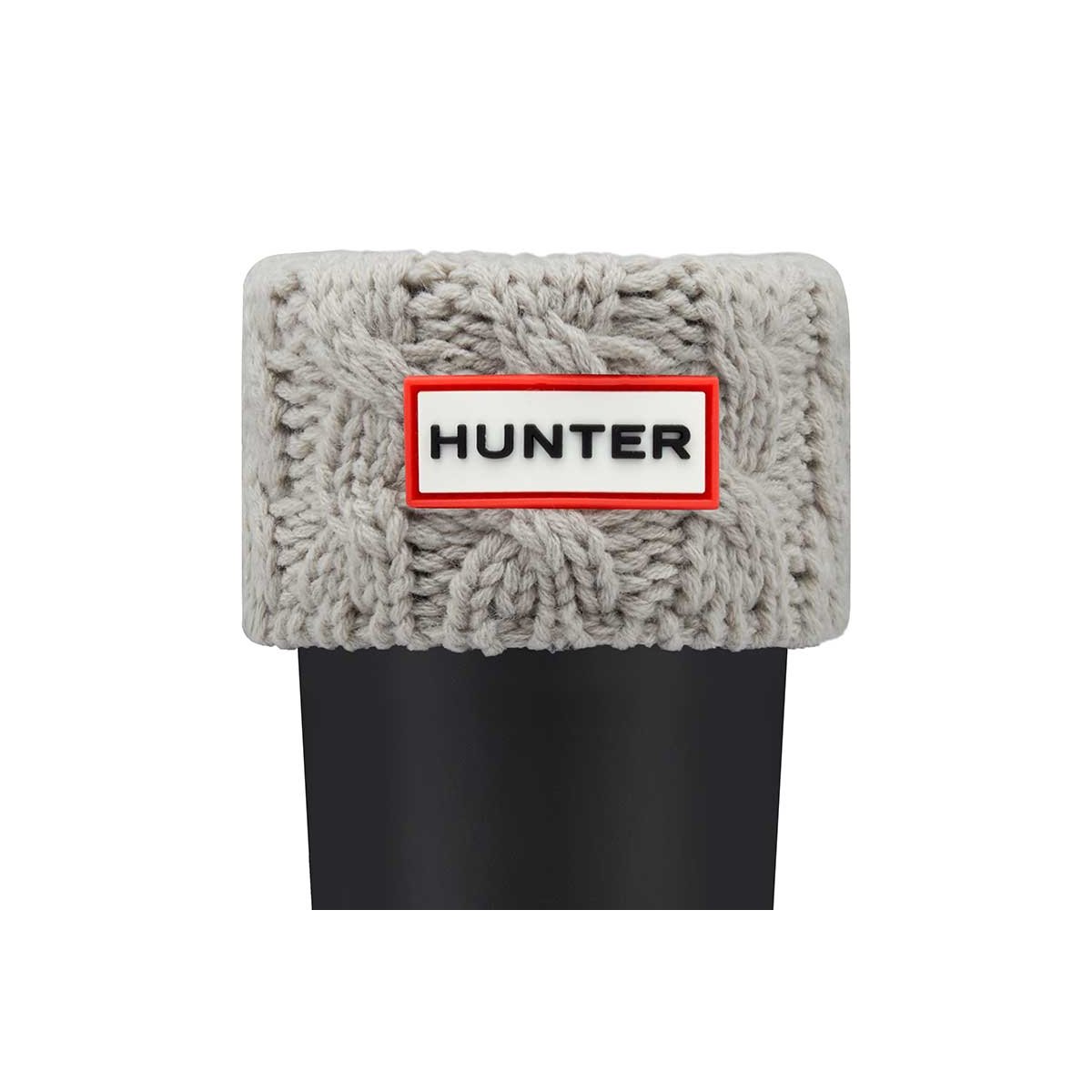 6 Stitch Cable Kids Boot Sock - Greige