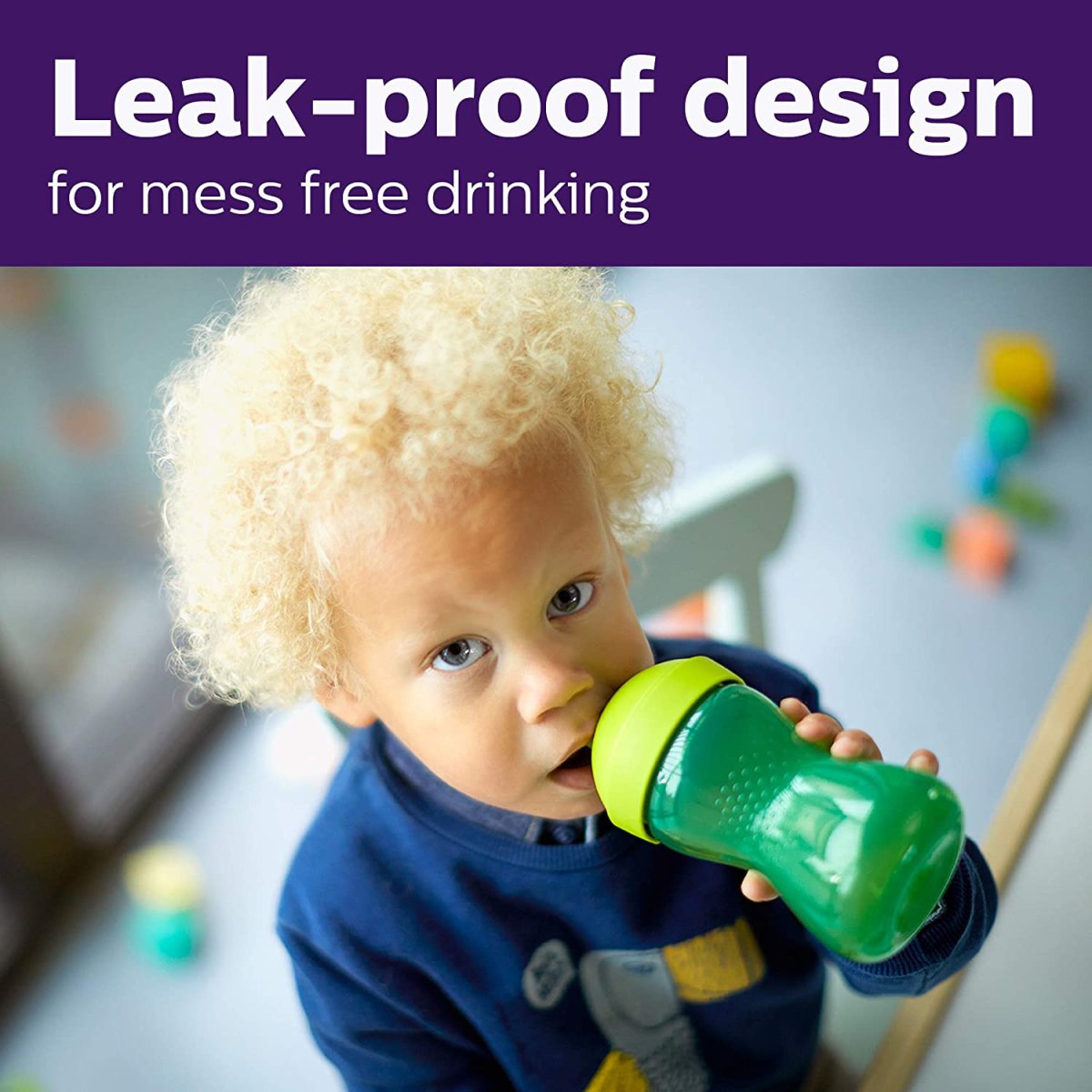 My Grippy Spout Cup 10oz 2Pk Blue And Green