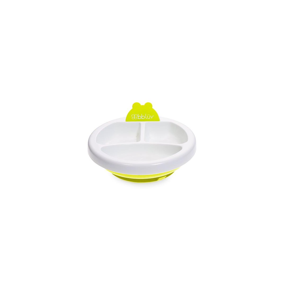 Plato Warm Feeding Plate - Lime