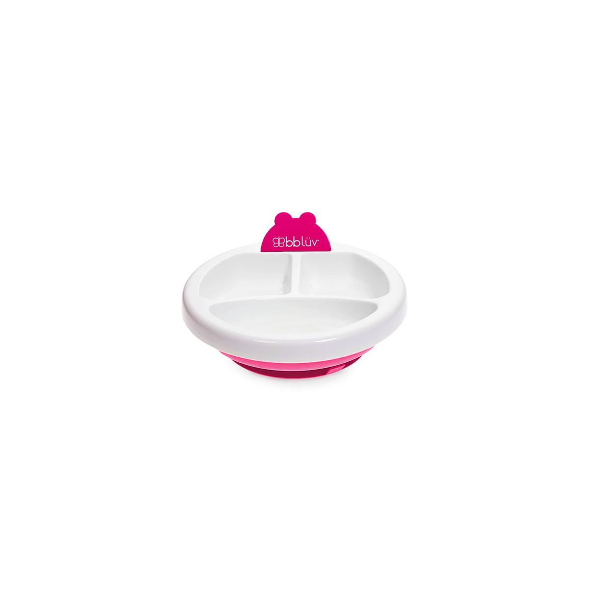 Plato Warm Feeding Plate - Pink