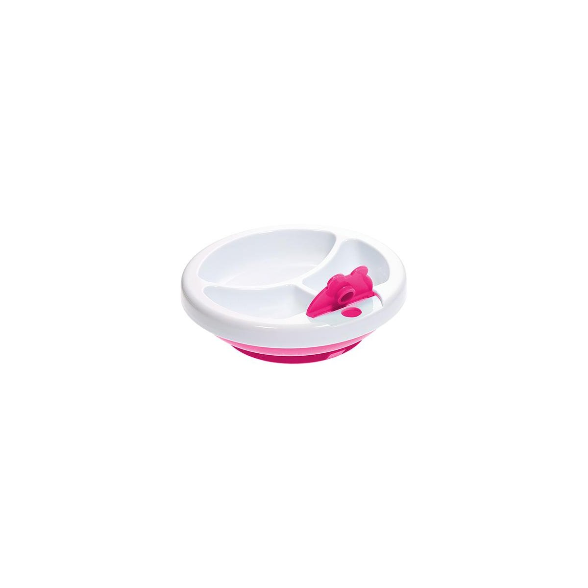 Plato Warm Feeding Plate - Pink