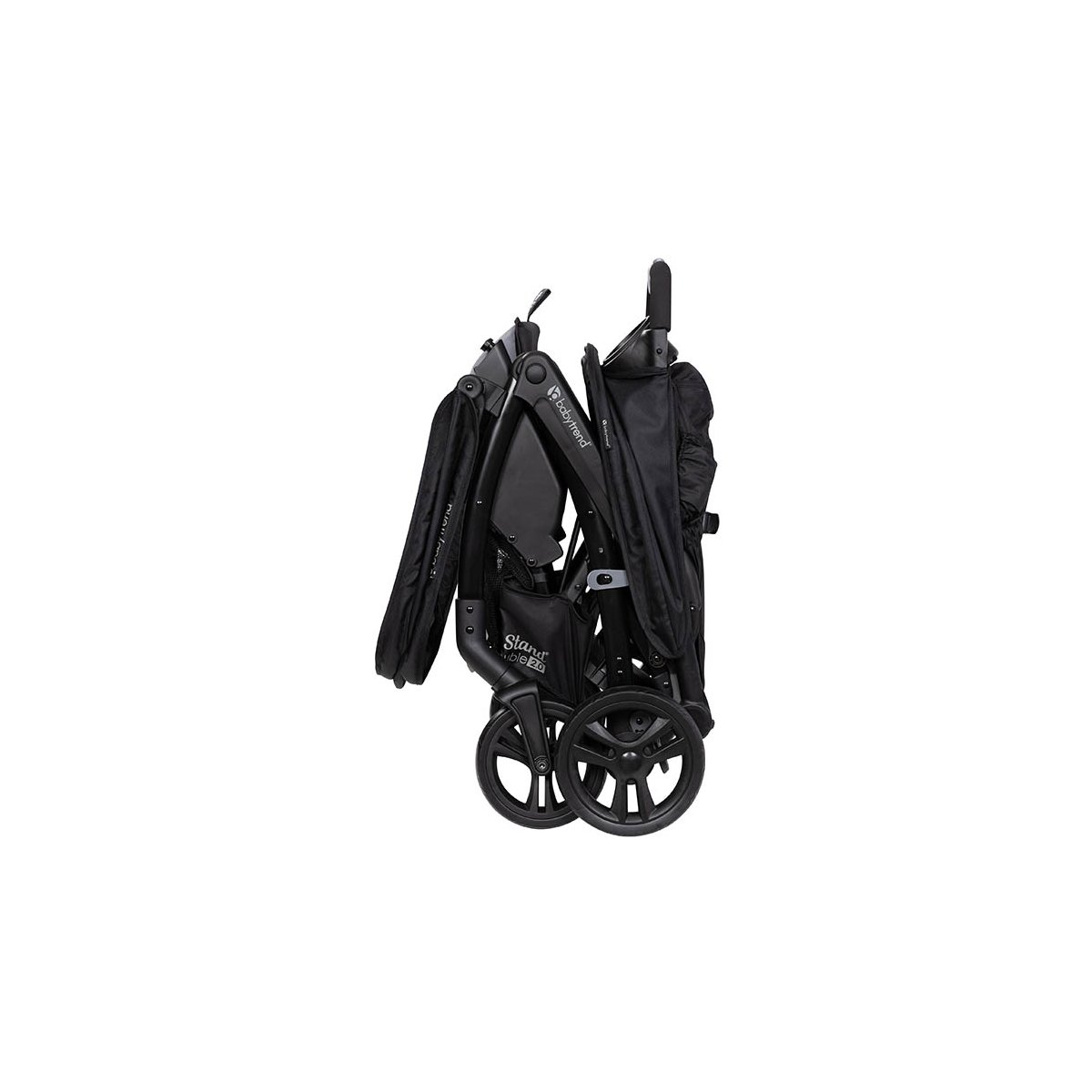 Sit N Stand Double Stroller - Dash Black