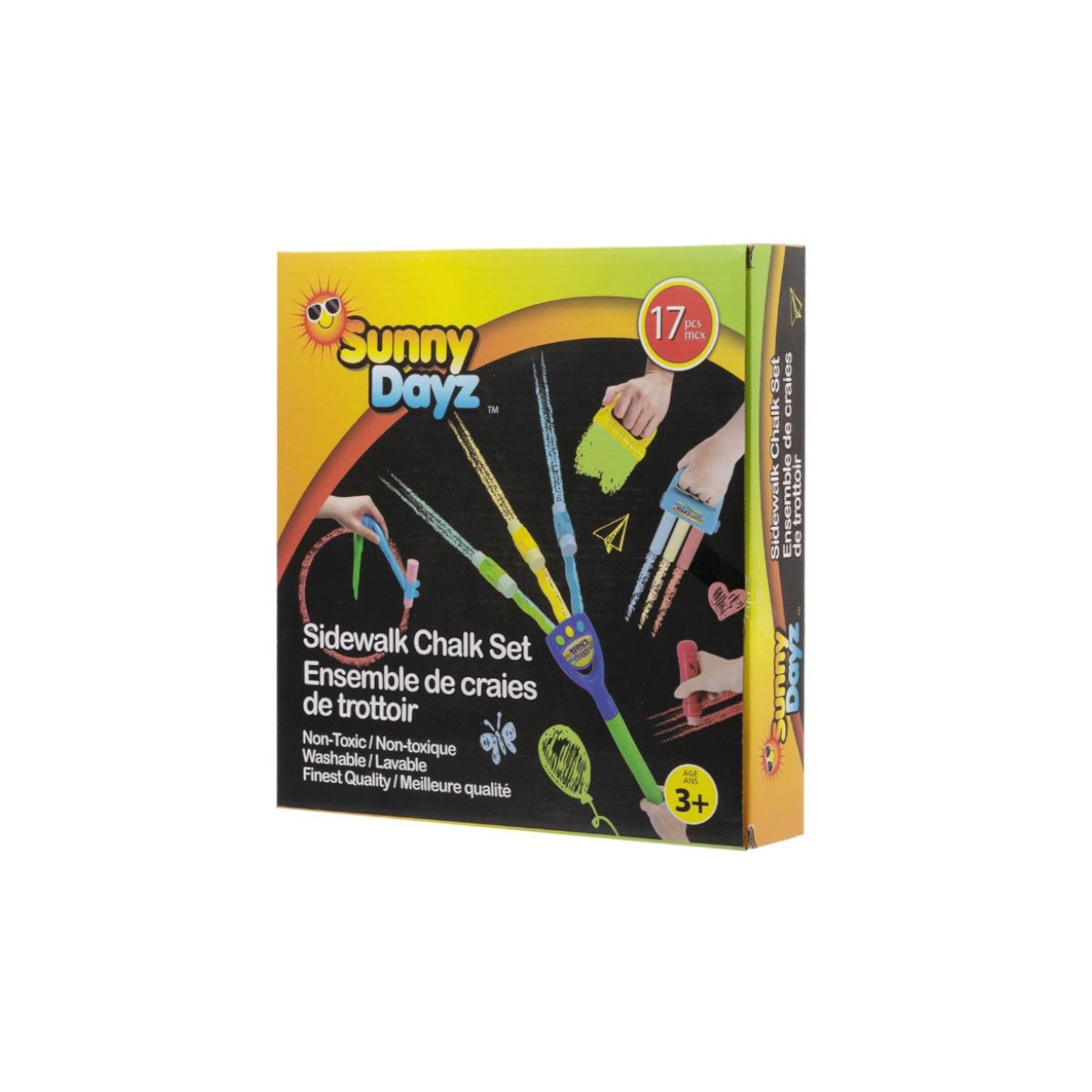 17 Piece Sidewalk Chalk Set