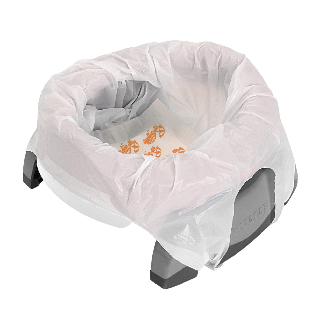 2-in-1 Potette® Plus Travel Potty - White/Blanc