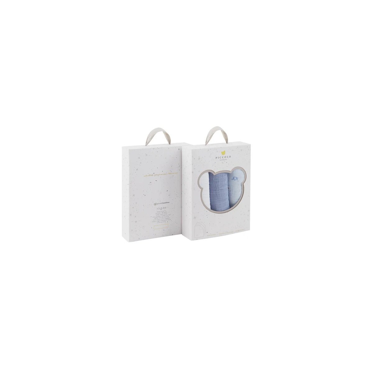 Muslin Swaddle 3 Pack - Blue