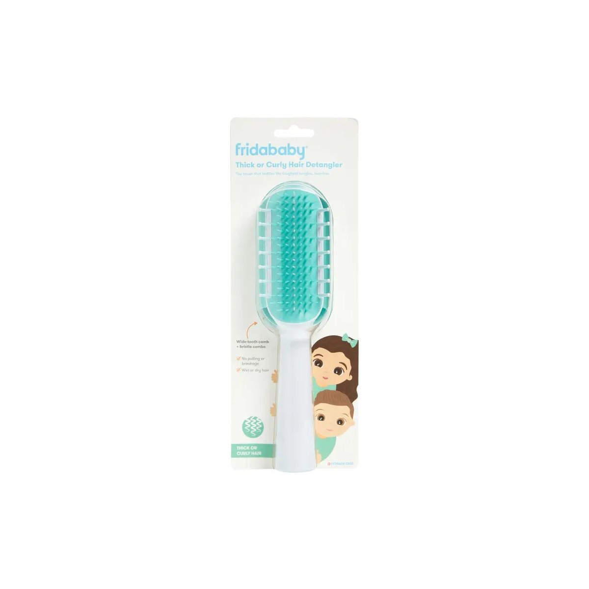 Thick or Curly Hair Detangler Brush