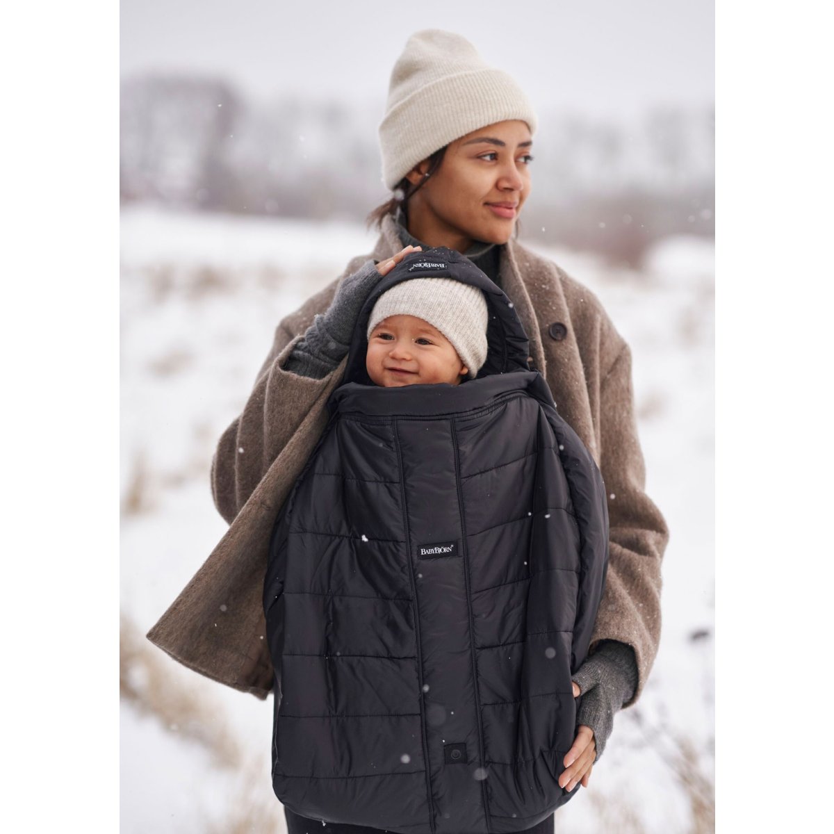 Winter Cover For Carrier - Black