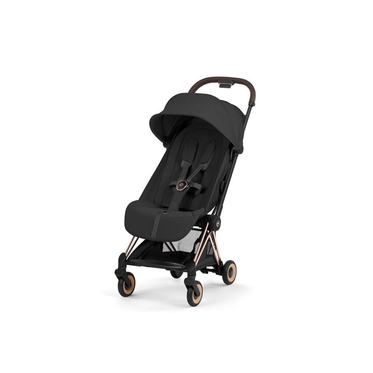 Coya Stroller - Rosegold Sepia Black - OPEN BOX