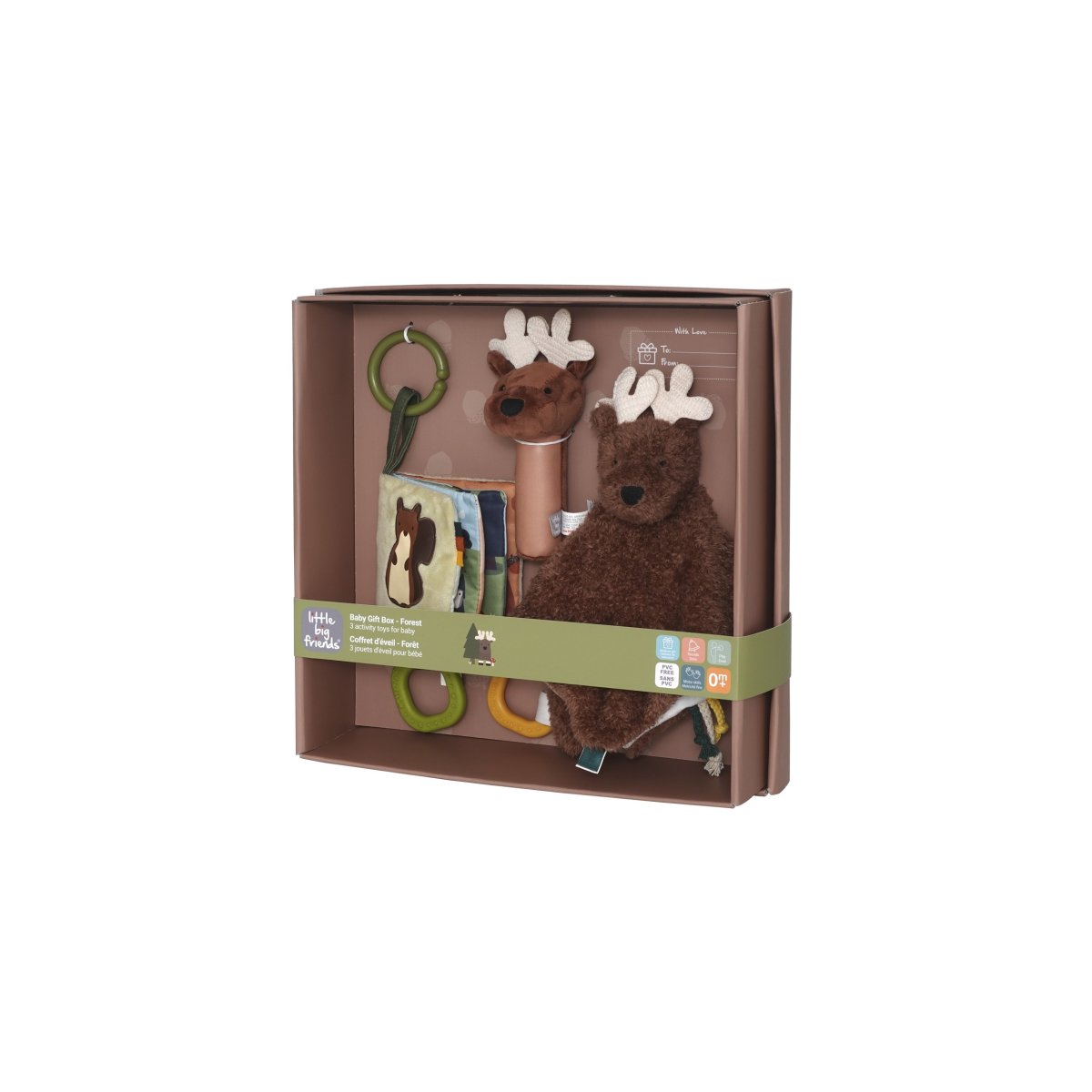 Little Big Friends Baby Gift Box - Forest