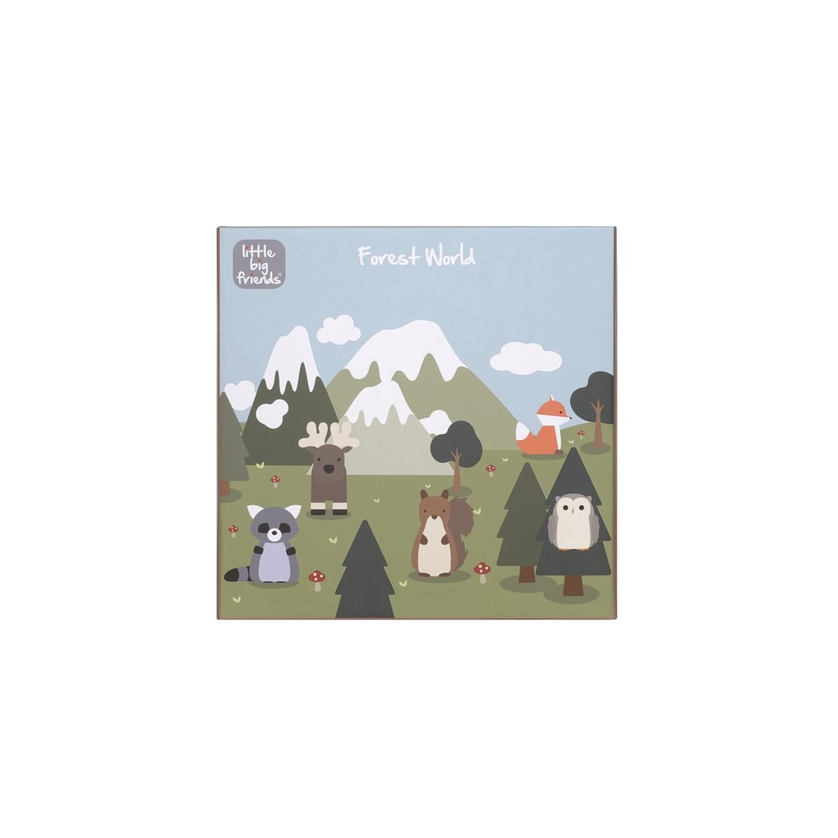 Little Big Friends Baby Gift Box - Forest