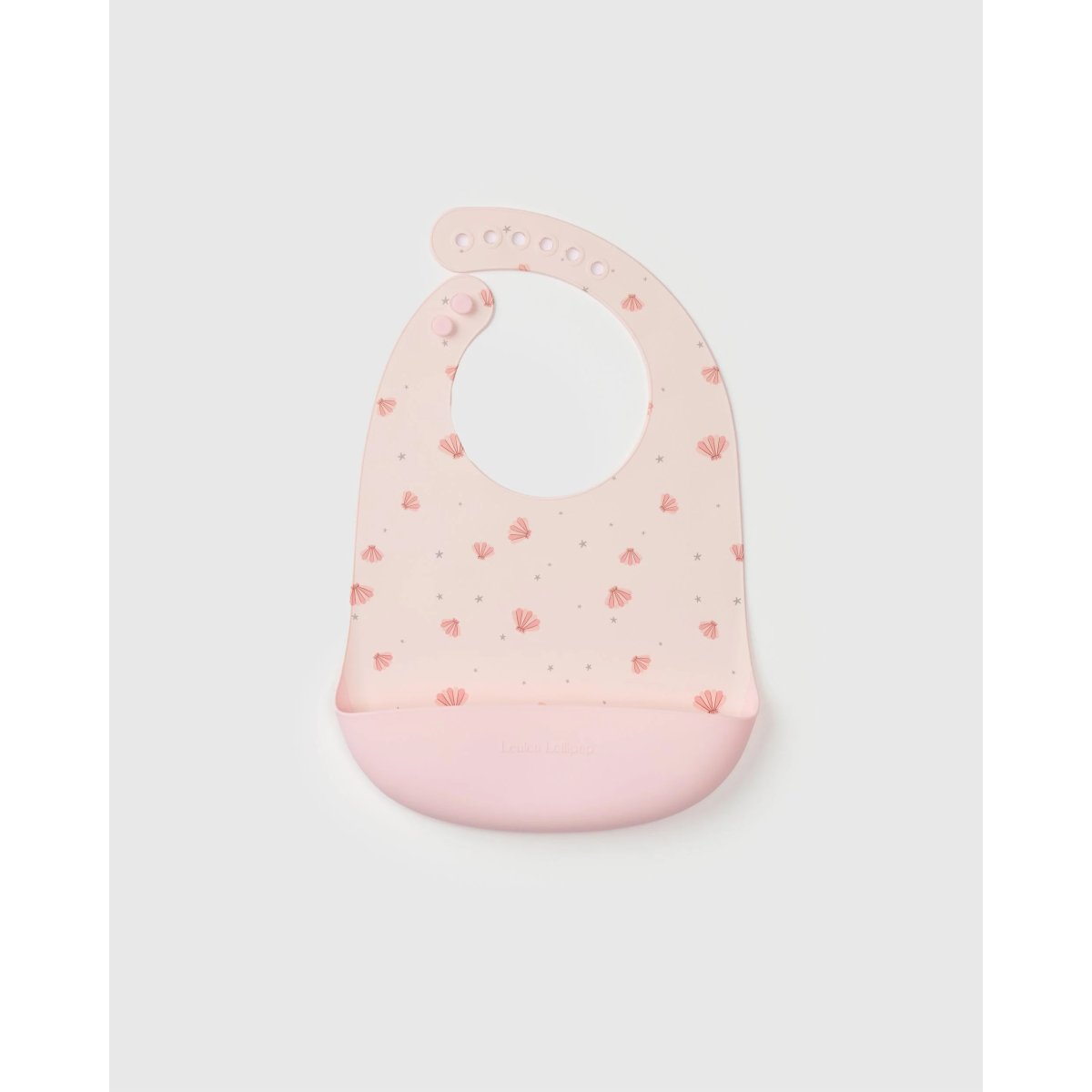 Silicone Bib Printed - Seashells