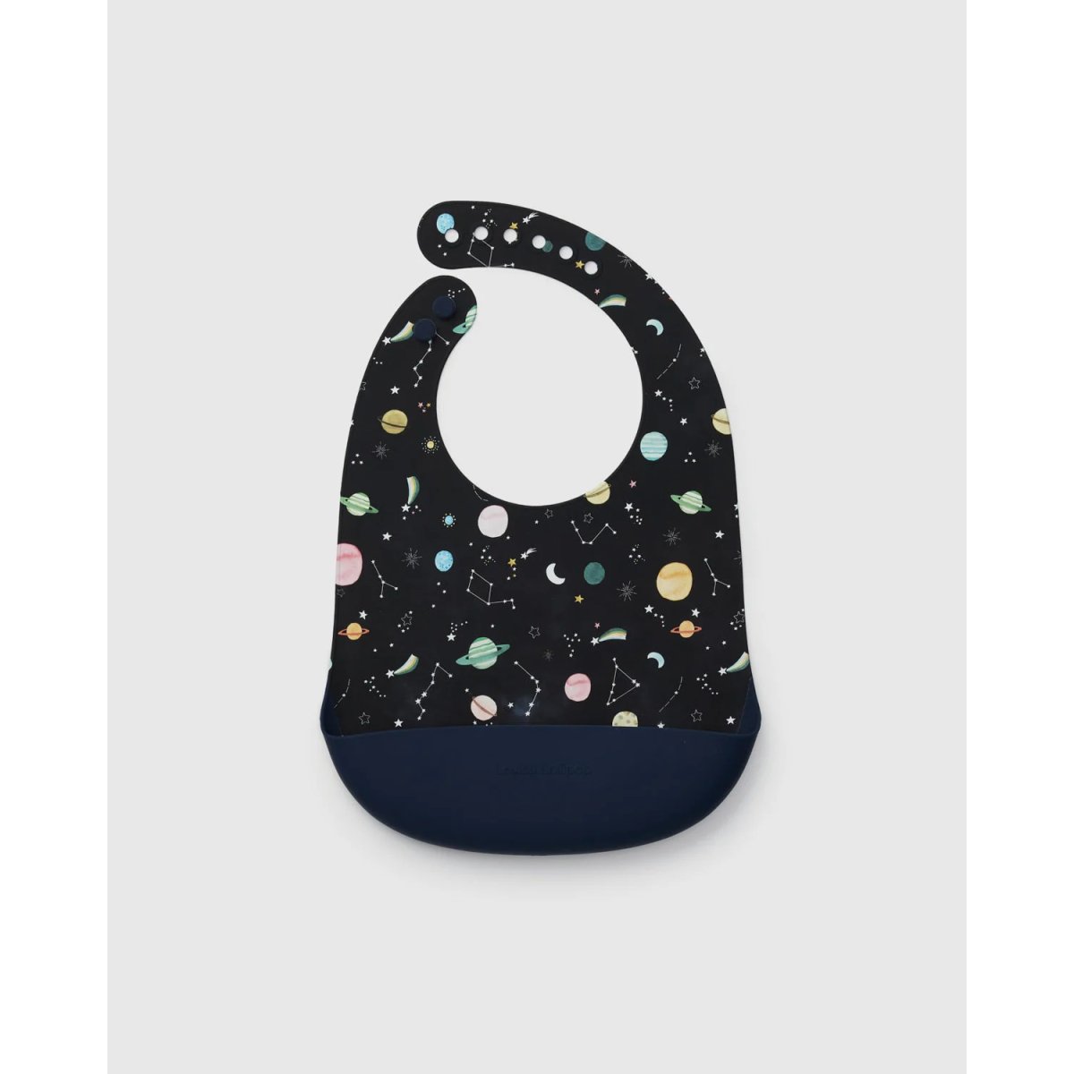 Silicone Bib Printed - Planets