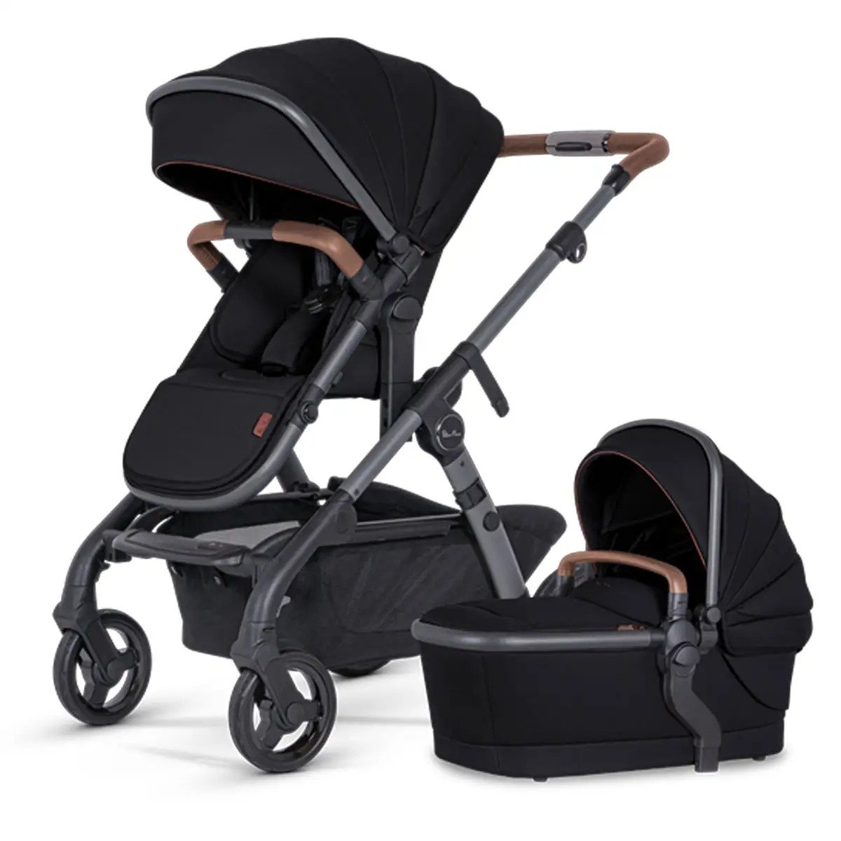 Wave 3 Stroller + PIPA Infant Seat Bundle - Licorice