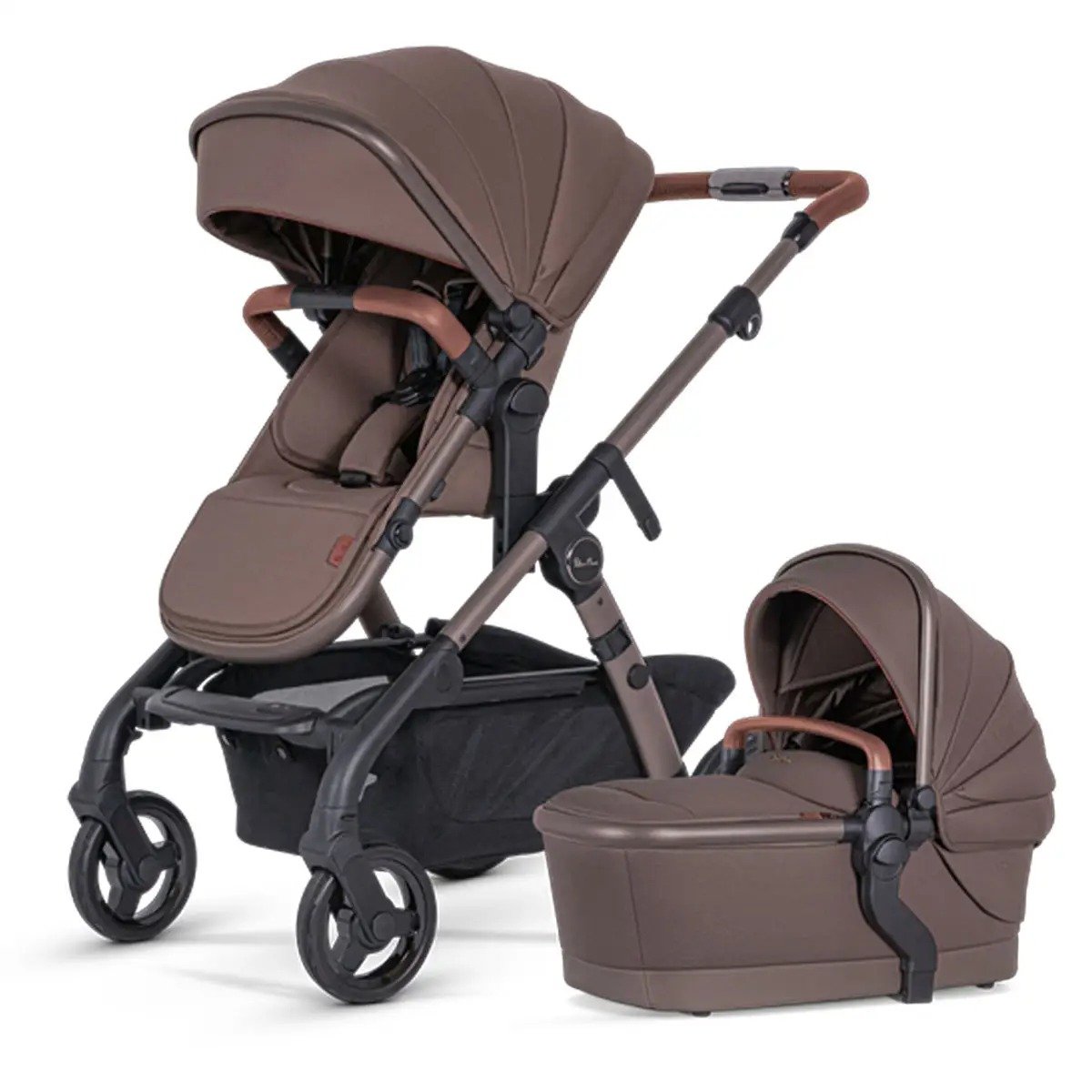 Wave 3 Stroller + PIPA Infant Seat Bundle - Caramel
