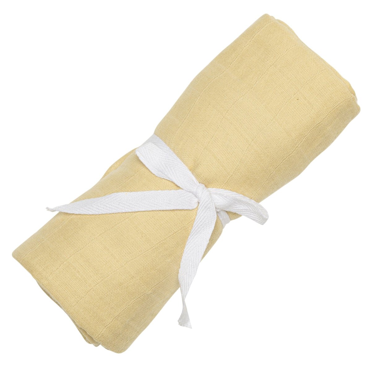 Cotton Muslin Blankets 48x48 - Lemon