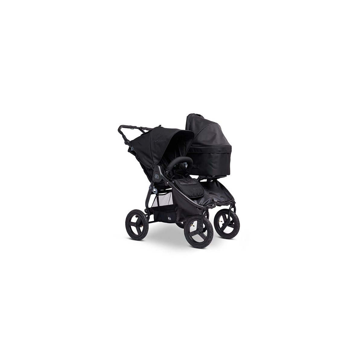 2022 Indie Twin Bassinet - Black