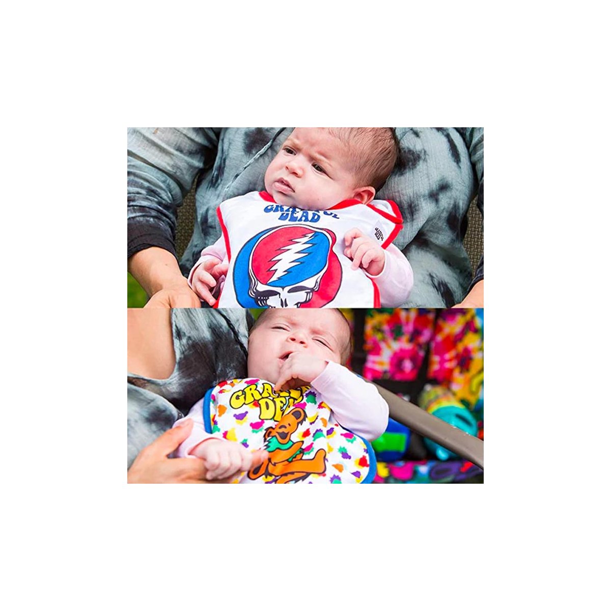 2 Pack Bibs - Grateful Dead