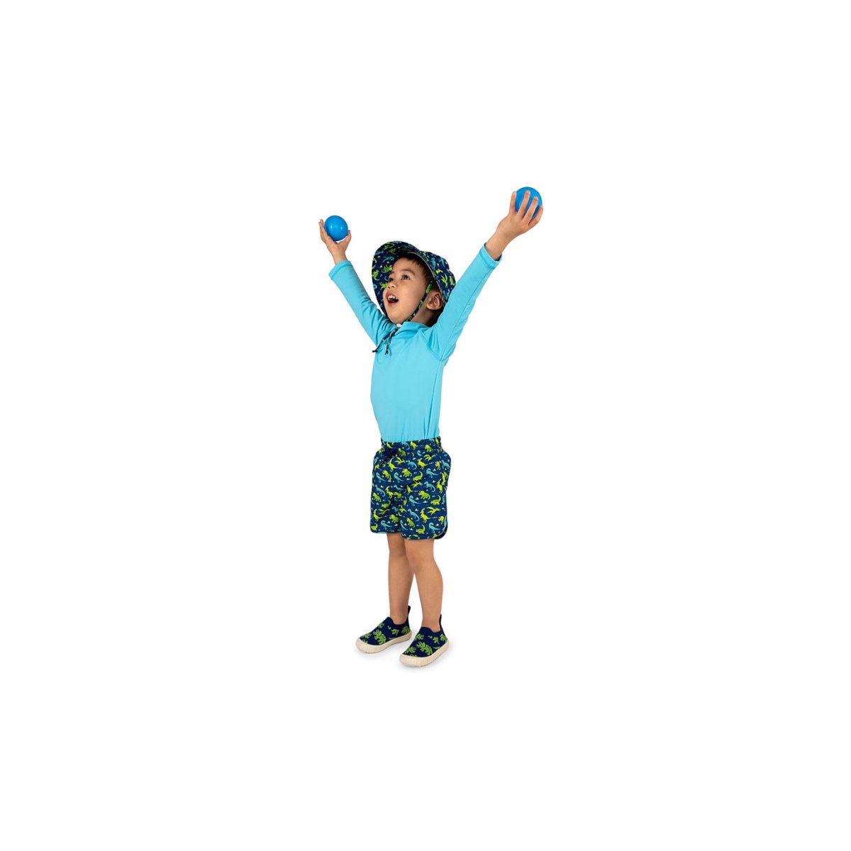 Long Sleeve UV Top - Lagoon