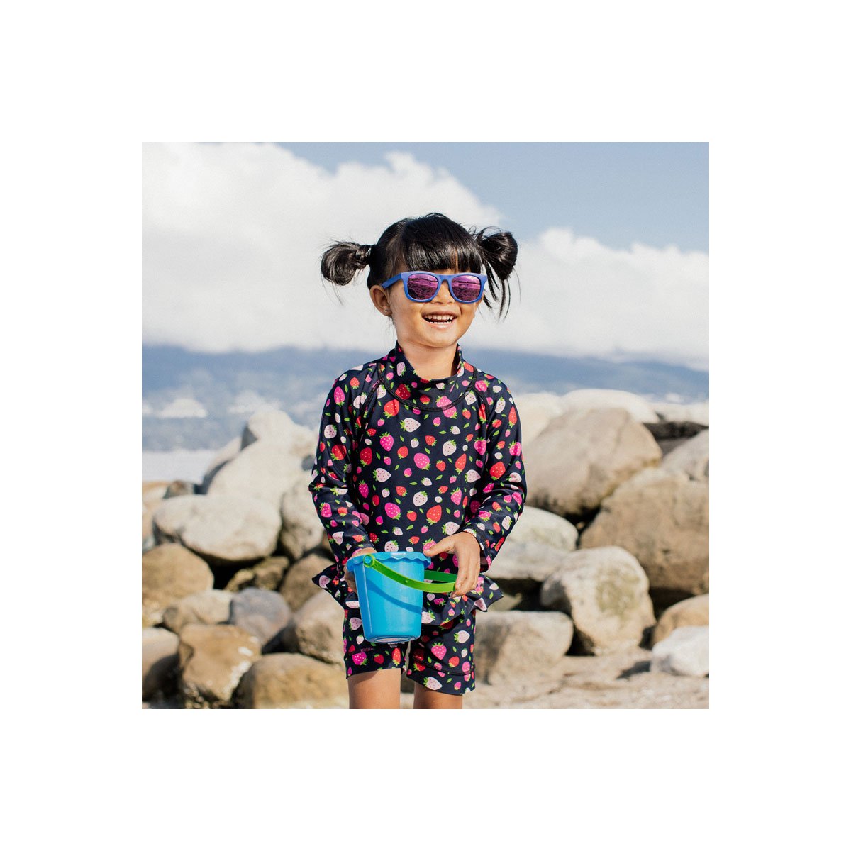 Urban Xplorer Glasses Mirrored Aurora Lenses - Navy