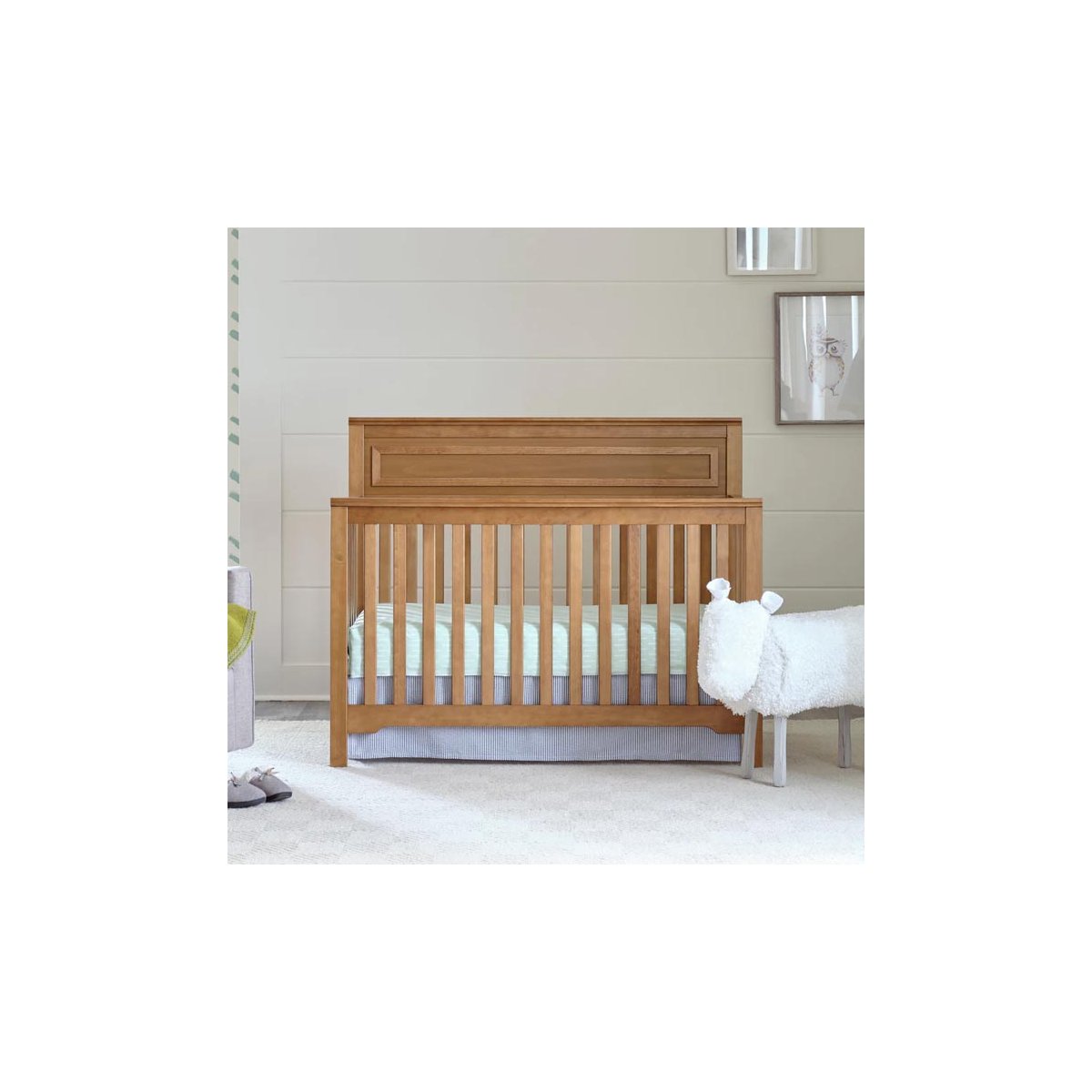 Autumn 4 In 1 Convertible Crib - Chestnut