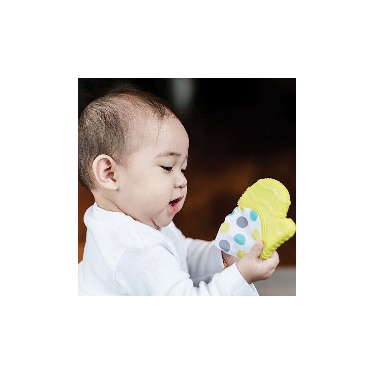 Gluv Teething Mitten - Lime