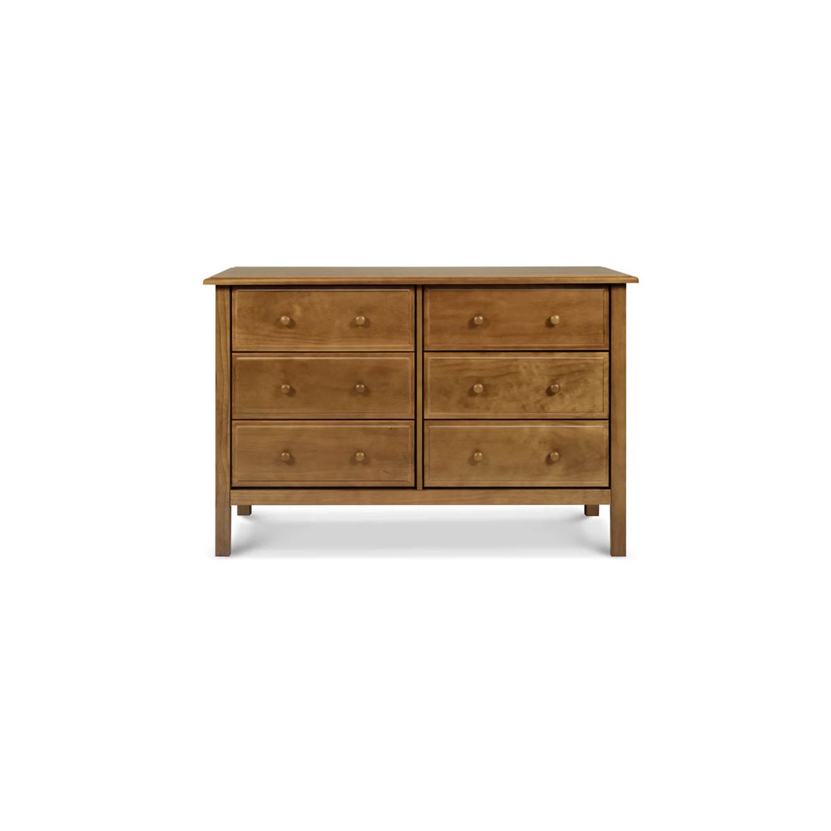 Jayden 6 Drawer Double Dresser Chestnut