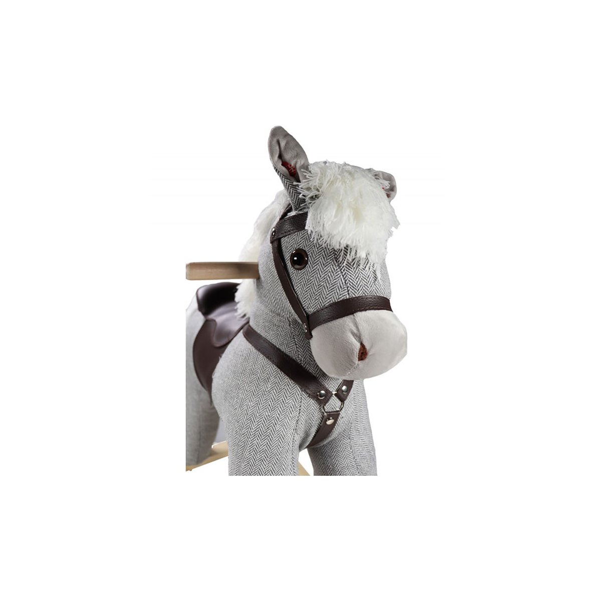 Rocking Horse - Big - Grey