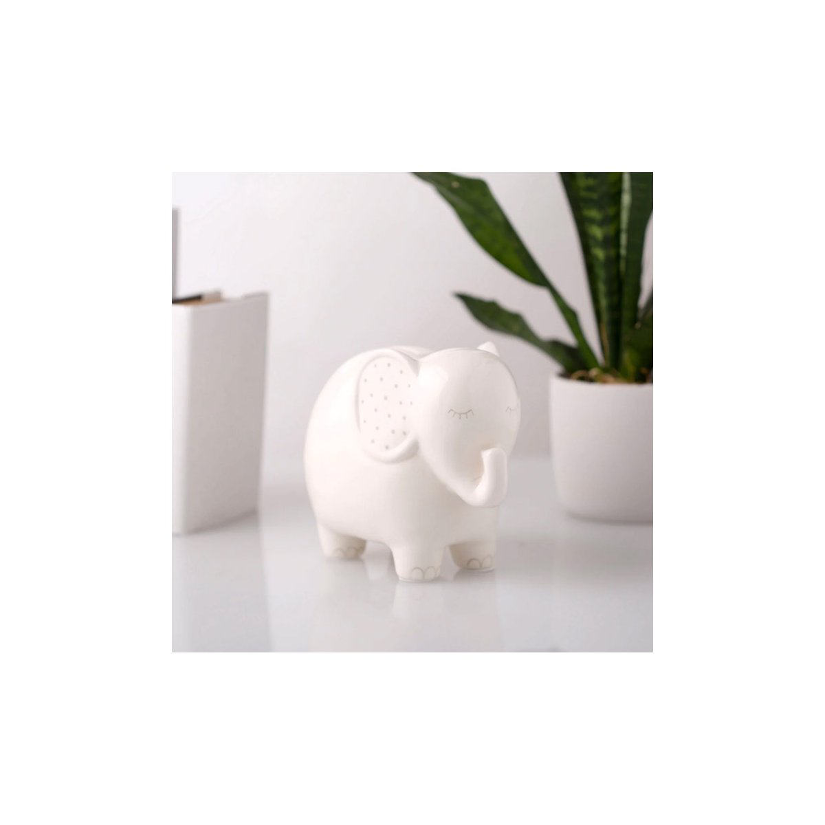 Ceramic Elephant Piggy Bank
