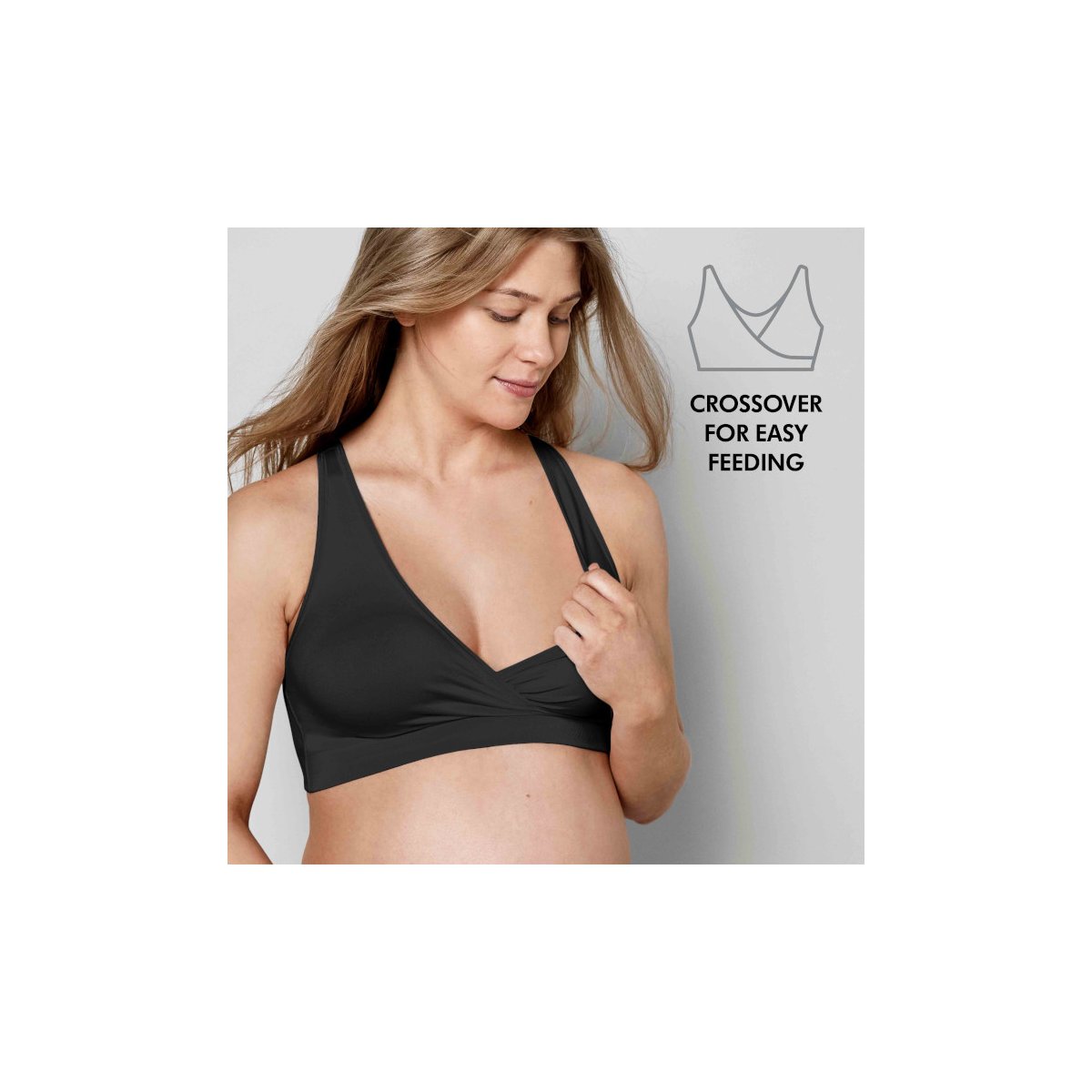 Keep Cool Sleep Bra - Black