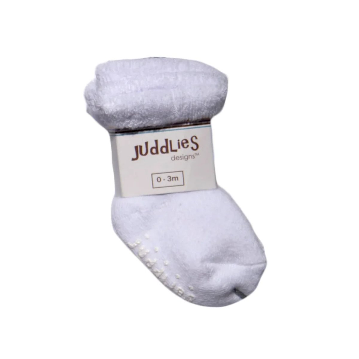 2 Pack Infant Socks - White