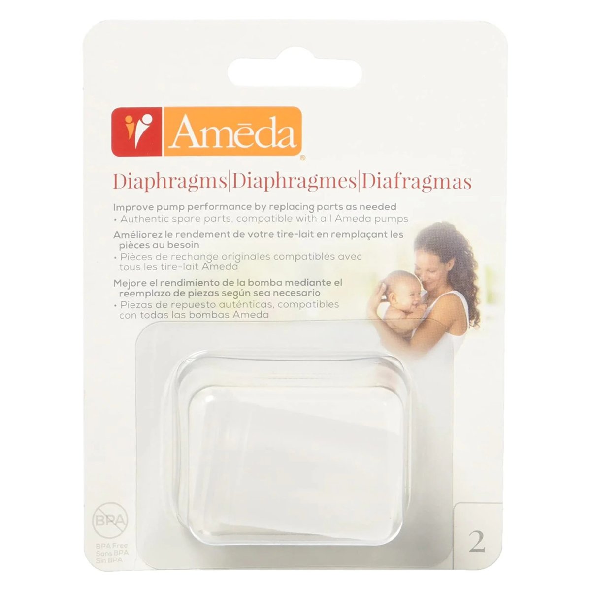 2 Pk Diaphragm Replacements