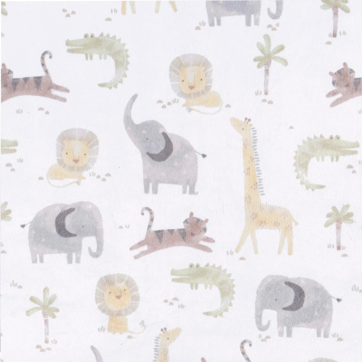 2 Ply Plush Blanket - Animals+ Geo