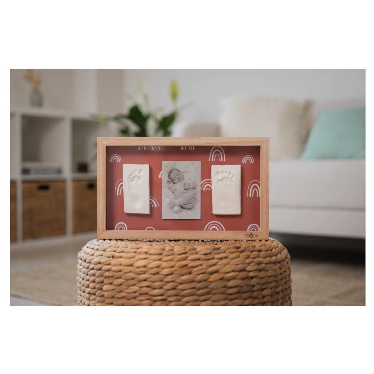 2 Prints Frame - Rainbow Terracotta