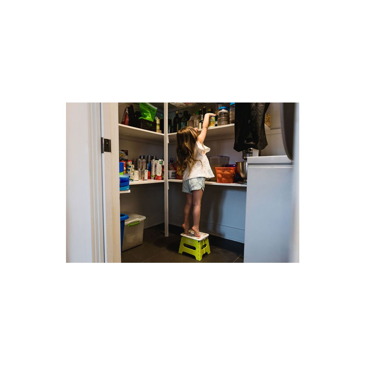 Step - Folding Step Stool - Lime