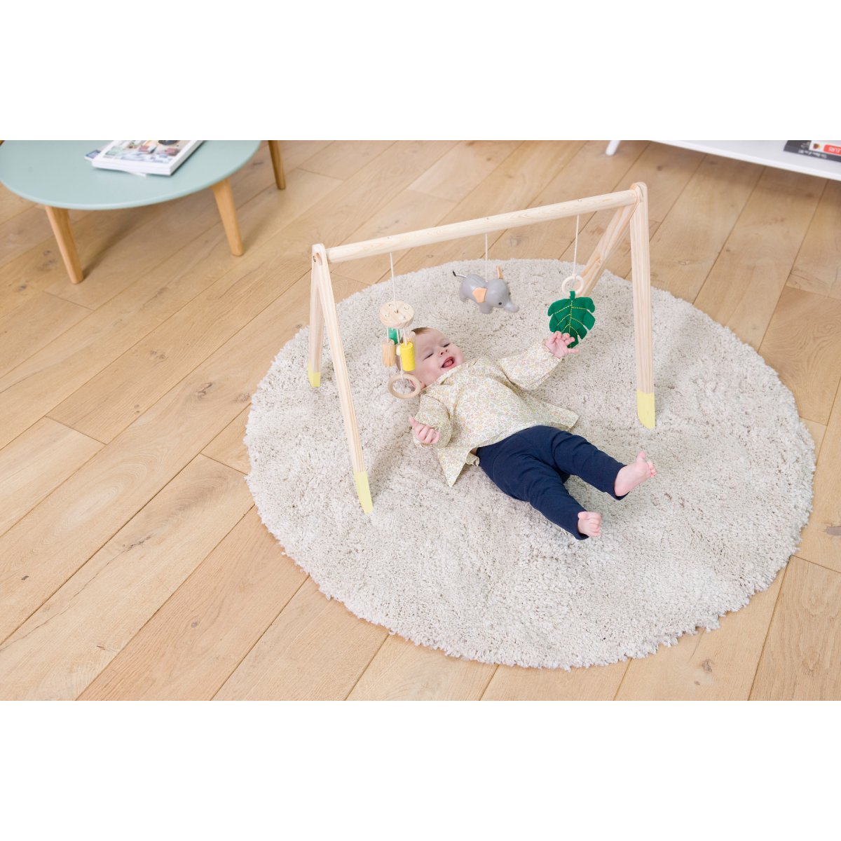Wooden Activity Arch - Jungle Friends